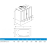 Душевой бокс ERLIT COMFORT ER4515TP-C3-RUS